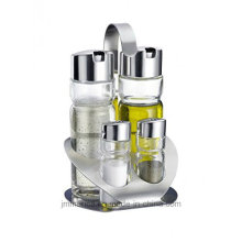 Transparente Quatro Piece Cruet Suit